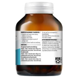 Viên uống dầu hạt lanh Blackmores Flaxseed Oil 1000mg 100 viên 8 vien uong dau hat lanh blackmores flaxseed oil 1000mg 100 vien knwc