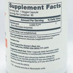 Viên uống ngăn ngừa và hỗ trợ sau tai biến Doctor's Best Nattokinase 90 viên 11 vien uong ho tro tai bien doctors best nattokinase 90 vien 051125 kf