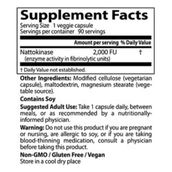 Viên uống ngăn ngừa và hỗ trợ sau tai biến Doctor's Best Nattokinase 90 viên 16 vien uong ho tro tai bien doctors best nattokinase 90 vien kne