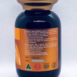 Viên uống tinh dầu tỏi Spring Leaf Garlic Oil 3000mg 360 Capsules 7 vien uong tinh dau toi spring leaf garlic oil 3000mg 365 vien k360vb