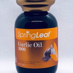 Viên uống tinh dầu tỏi Spring Leaf Garlic Oil 3000mg 360 Capsules 6 vien uong tinh dau toi spring leaf garlic oil 3000mg 365 vien k360vc
