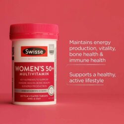 Vitamin tổng hợp cho phụ nữ trên 50 tuổi Swisse Women's Ultivite 50+ 60 viên 8 vitamin tong hop cho phu nu tren 50 tuoi swisse womens ultivite 50 60 vien ka