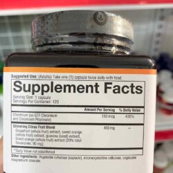 Viên uống giảm mỡ bụng Youtheory Slimming Citrus Fruit 120 viên 9 Vien uong giam mo bung Youtheory Slimming Citrus Fruit 120 vien 0071