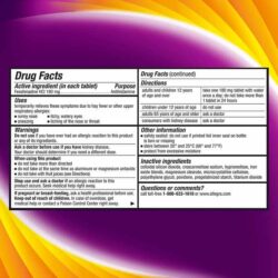 Viên chống dị ứng Allegra Allergy 24hr 70 Tablets 15 allegra allergy 24hr 2