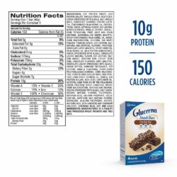 Bánh kiêng đường Glucerna Snack Bars Chocolate Chip 4 bịch 8 Bánh socola đậu phộng Glucerna Snack Bars Chocolate Chip 4 bịch