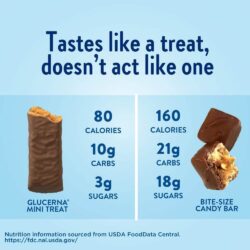 Bánh kiêng đường Glucerna Mini Treats Chocolate Peanut 6 thanh 20 banh socola glucerna mini treats chocolate peanut 6 bich knb