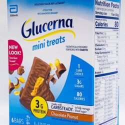 Bánh kiêng đường Glucerna Mini Treats Chocolate Peanut 6 thanh 13 banh socola glucerna mini treats chocolate peanut 6 bich knd