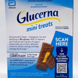 Bánh kiêng đường Glucerna Mini Treats Chocolate Peanut 6 thanh 15 banh socola glucerna mini treats chocolate peanut 6 bich kne