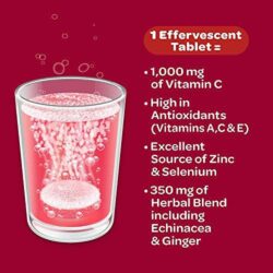 Viên sủi C Airborne Immune Support Vitamin C 1000mg 36 viên (Dâu) 16 cung cap vitamin c tu vien sui huong trai cay airborne immune support vitamin c 1000mg 36 vien berry 271023 kd