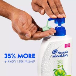 Dầu gội và xả 2 trong 1 hương táo Head & Shoulders Green Apple 1.28 lít 9 dau goi va xa 2 trong 1 huong tao head shoulders green apple chai 1 28 lit knwd