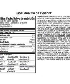 Sữa bột Similac dành cho trẻ 12–24 tháng tuổi Similac Go & Grow Non–GMO Toddler Drink 1.13kg