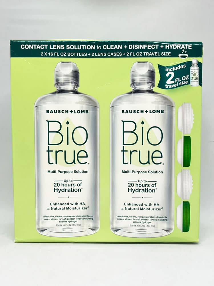 Dung dịch ngâm rửa kính áp tròng BAUSCH + LOMB Biotrue Multi-Purpose Solution 473ml x2 - Ảnh 2