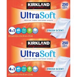 Giấy thơm Kirkland Signature Ultra Soft 250 tờ 4 giay thom kirkland signature fabric softener sheets 250 to knwb