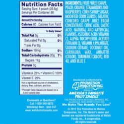 Kẹo dẻo trái cây Welch's Fruit Snacks Mixed Fruit 90 gói 2kg 14 keo deo trai cay welchs fruit snacks mixed fruit 80 goi 2kg knwd
