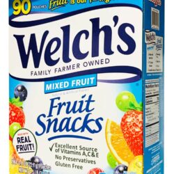 Kẹo dẻo trái cây Welch's Fruit Snacks Mixed Fruit 90 gói 2kg 11 keo deo trai cay welchs fruit snacks mixed fruit 80 goi 2kg knwf