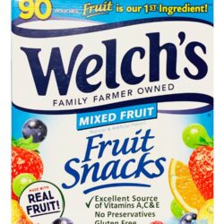 Kẹo dẻo trái cây Welch's Fruit Snacks Mixed Fruit 90 gói 2kg 9 keo deo trai cay welchs fruit snacks mixed fruit 80 goi 2kg knwg