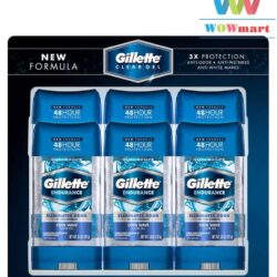 Lăn khử mùi cho nam Gillette Endurance Men's Clear Gel Antiperspirant 107g 4 lan khu mui cho nam gillette endurance mens clear gel antiperspirant 107g x6 1