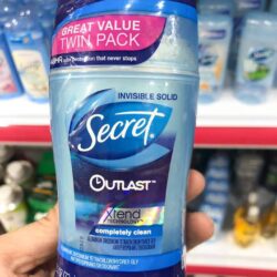 Lăn khử mùi sáp Secret Outlast Xtend Completely Clean Invisible Solid 73g 9 lan khu mui secret outlast xtend completely clean invisible solid 73g 3745