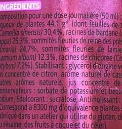 Nước trái cây DETOX cơ thể Milical Draineur của Pháp 500ml