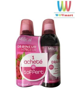 Siro thanh lọc cơ thể (Detox) Milical Draineur Ultra Framboise 500ml x2