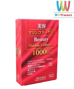 Ngăn ngừa nếp nhăn từ bột uống Beauty Marine Collagen 10.000mg 15 gói