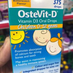 Siro bổ sung vitamin D3 cho bé từ 0-12 tuổi Ostevit Vitamin D3 375 giọt 5 ostevit vitamin d3 375 giot 1441