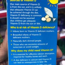 Siro bổ sung vitamin D3 cho bé từ 0-12 tuổi Ostevit Vitamin D3 375 giọt 7 ostevit vitamin d3 375 giot 1443