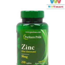 Viên uống bổ sung chất kẽm Puritan's Pride Zinc 50mg 250 viên