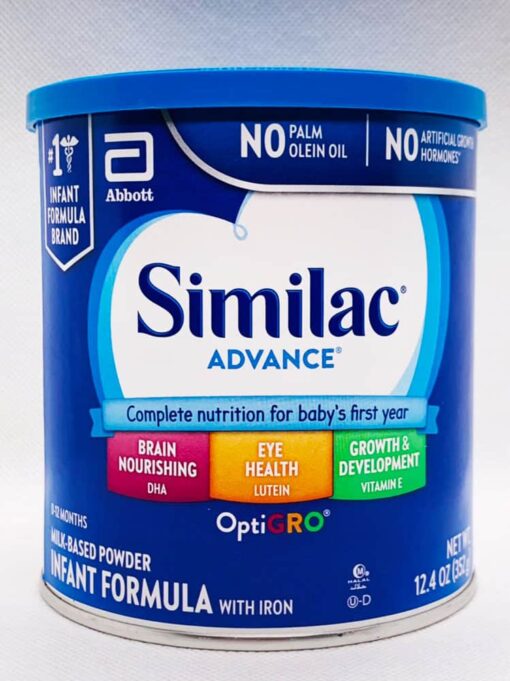 sua similac cho tu 0 den 12 thang tuoi similac advance infant formula iron 352g kng