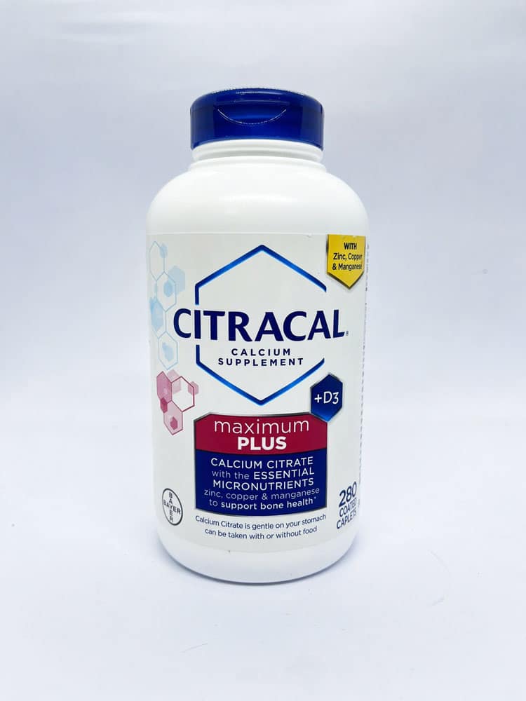 Viên uống bổ sung Canxi Citracal Calcium Citrate Maximum Plus D3 280 Caplets - Ảnh 2