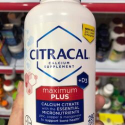 Viên uống bổ sung Canxi Citracal Maximum Calcium Citrate +D3 280 viên 5 thuoc bo sung canxi citracal maximum calcium citrate d3 280 vien 0704