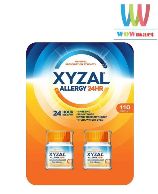 Thuốc chống dị ứng XYZAL Allergy 24hr 110 viên
