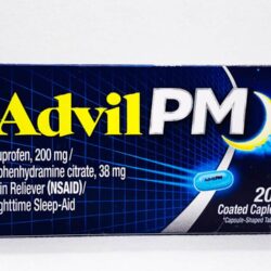 Viên giảm đau và hỗ trợ ngủ ngon Advil PM 200mg 200 Caplets 8 thuoc giam dau danh cho ban dem advil pm 200mg 200 vien ka