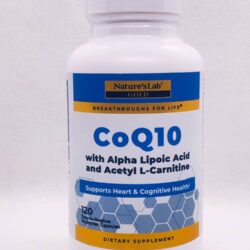 Hỗ trợ tim mạch Nature's Lab CoQ10 + Alpha Lipoic Acid + Acetyl L-Carnitine HCl 120 viên 9 thuoc ho tro tim mach natures lab coq10 alpha lipoic acid acetyl l carnitine hcl 120 vien 5923 ka