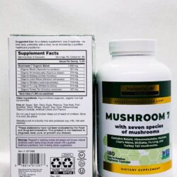 Tăng hệ miễn dịch chiết xuất từ 7 loại nấm Nature's Lab Mushroom 7 1500mg 180 viên 13 thuoc tang mien dich chiet xuat tu 7 loai nam natures lab mushroom 7 1500 mg 180 vien kne