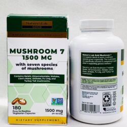 Tăng hệ miễn dịch chiết xuất từ 7 loại nấm Nature's Lab Mushroom 7 1500mg 180 viên 14 thuoc tang mien dich chiet xuat tu 7 loai nam natures lab mushroom 7 1500 mg 180 vien knf