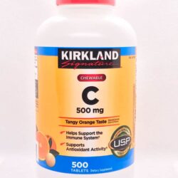 Kẹo ngậm bổ sung Vitamin C Kirkland Signature Vitamin C 500mg 500 viên 5 vien ngam bo sung vitamin c tu kirkland signature vitamin c 500mg 500 vien knwd