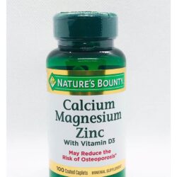 Viên uống bổ sung canxi magie và kẽm từ Nature's Bounty Calcium Magnesium Zinc 100 viên 11 vien uong bo sung canxi magie va kem tu natures bounty calcium magnesium zinc 100 vien klogoa