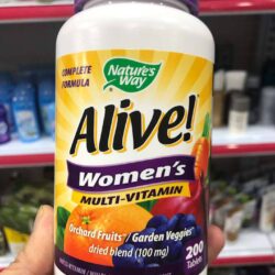 Bổ sung Vitamin cho phụ nữ Alive! Women's Multivitamin 200 viên 10 vien uong bo sung vitamin cho phu nu alive womens multivitamin 200 vien 7760