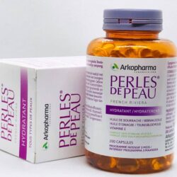 vien uong collagen dep da cua phap perles de peau hydratant 200 vien knd