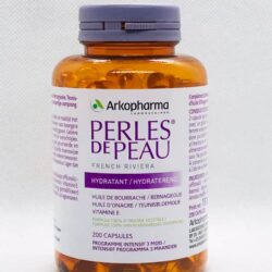 vien uong collagen dep da cua phap perles de peau hydratant 200 vien kni