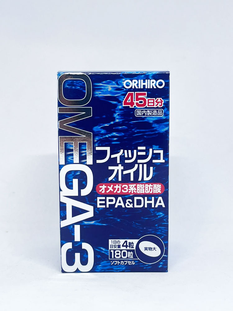 Viên uống hỗ trợ tim mạch và trí não từ Orihiro Omega-3 EPA/ DHA 180 viên - Ảnh 2
