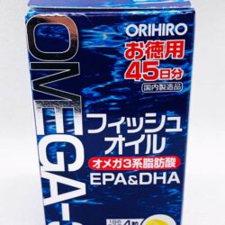Viên uống hỗ trợ tim mạch và trí não từ Orihiro Omega-3 EPA/ DHA 180 viên 11 vien uong ho tro tim mach va tri nao tu orihiro omega 3 epa dha 180 vien kb