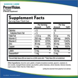 Viên uống sáng mắt cho người lớn Preservision AREDS2 Formula 210 viên 7 vien uong sang mat danh rieng cho nguoi lon tuoi preservision areds2 formula 210 vien kra