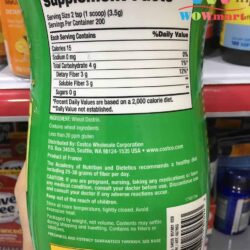 Bột hòa tan bổ sung chất xơ Kirkland Signature Optifiber 200 khẩu phần 7 bocca3cc82t bocc82cc89 sung chacc82t xocc9b kirkland signature optifiber 730g 2