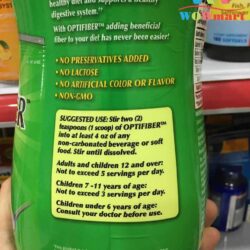 Bột hòa tan bổ sung chất xơ Kirkland Signature Optifiber 200 khẩu phần 8 bocca3cc82t bocc82cc89 sung chacc82t xocc9b kirkland signature optifiber 730g 3