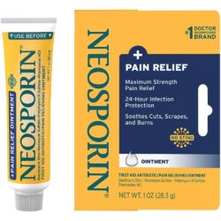 Kem mỡ kháng viêm, liền sẹo Neosporin Dual Action Ointment 28.3g 11 kem mo tri bong khang viem lien seo neosporinpain relief cream 28 3 kne