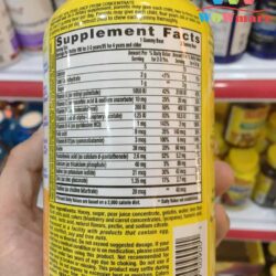 keo bo lil critters fruit n honey bee active multivitamin 190 vien 2