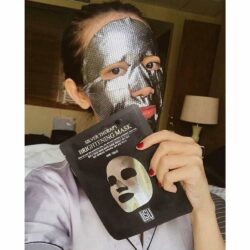 Mặt nạ vảy rắn bạc của Hàn Quốc Lisu Silver Mask Hộp 5 miếng 6 Mặt nạ vảy rắn bạc của Hàn Quốc Lisu Silver Mask Hộp 5 miếng