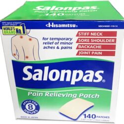 Miếng dán Salonpas hàng nhập khẩu Hisamitsu Salonpas 140 miếng 15 mieng dan salonpas giam dau hang nhap khau hitsamitsu salonpas 140 mieng kng